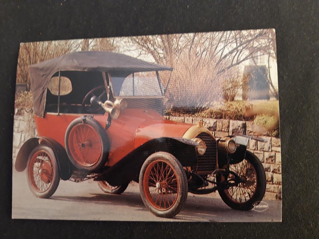 Peugeot Bébé 1912 fotokaart NIEUW – ongelopen, Ophalen of Verzenden, Voor 1920, Ongelopen, Voertuig