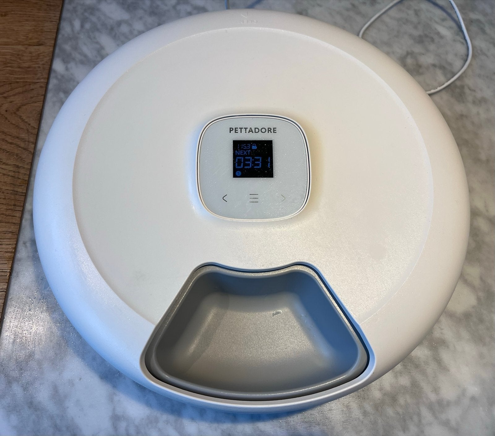 Pettadore Automatische Voerautomaat voor Kat Hond Timer App, Dieren en Toebehoren, Ophalen of Verzenden, Zo goed als nieuw