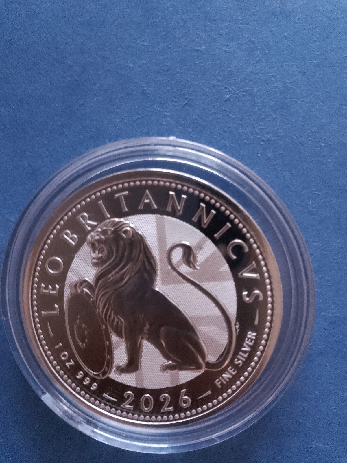 British Lion 2026 1 oz zilver, Ophalen of Verzenden, Zilver