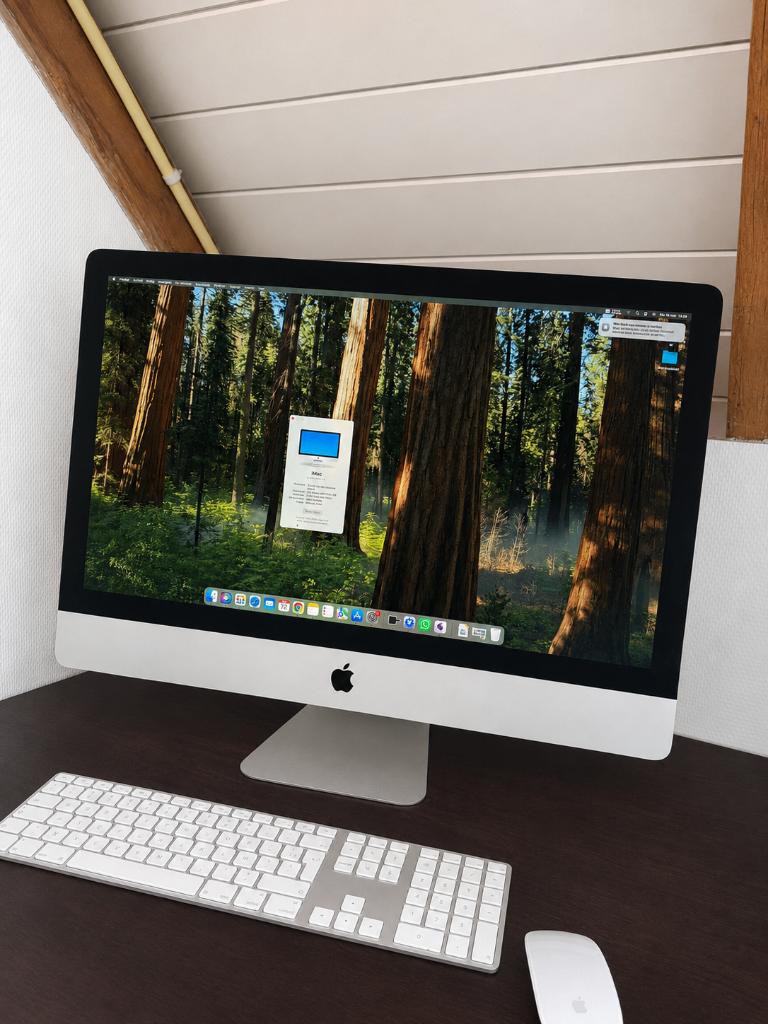 Apple iMac 27” – Inclusief toetsenbord & muis, Computers en Software, Apple Desktops, 8 GB, IMac, Refurbished, 3 tot 4 Ghz