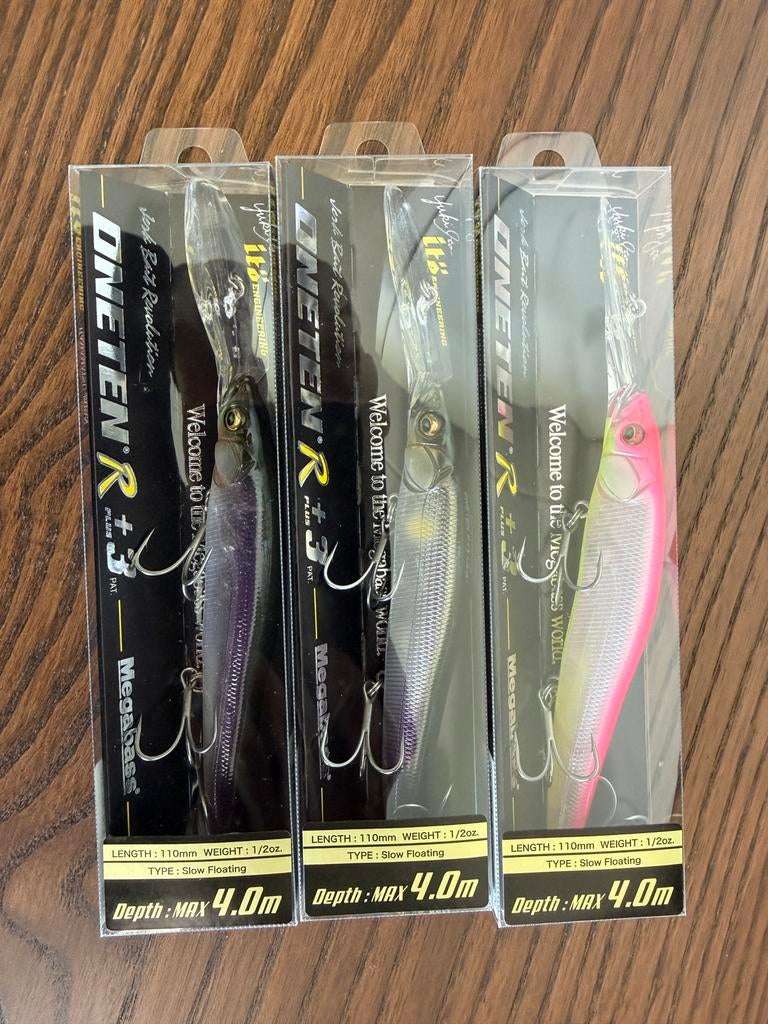Megabass Vision Oneten R +3 / 110 R +3  Meerdere Kleuren, Ophalen of Verzenden, Nieuw, Overige typen