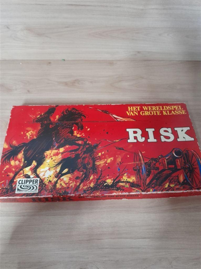 Risk Rode doos - Clipper - s5067, Verzenden, Zo goed als nieuw
