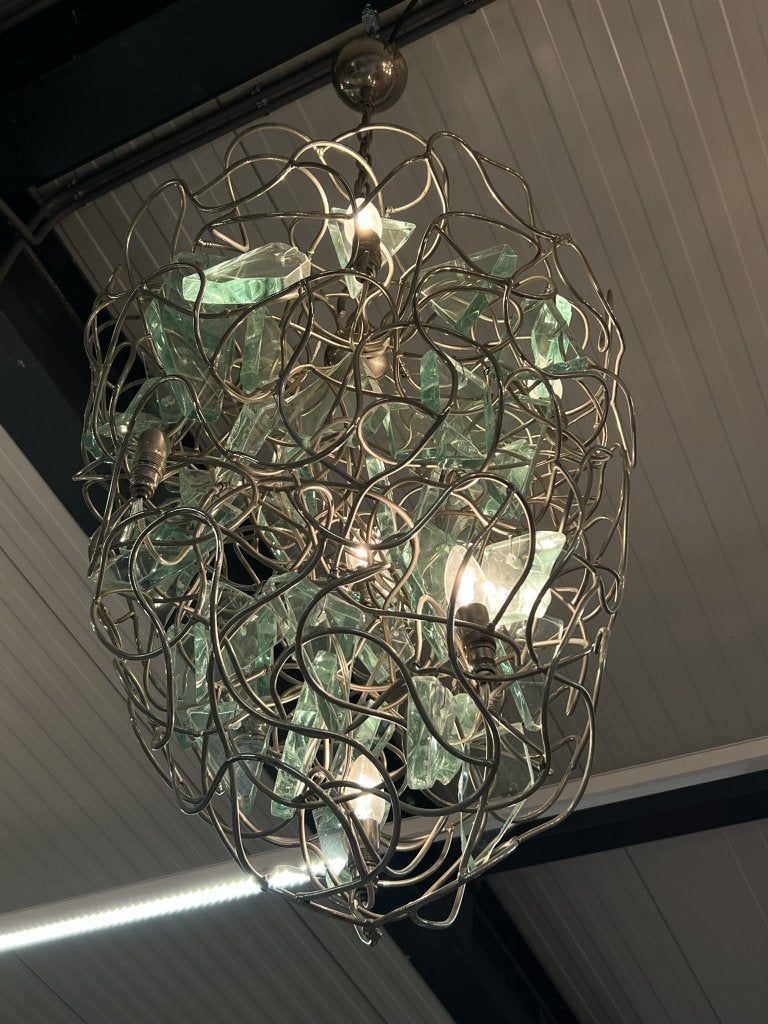Brand van Egmond Kegel Kroonluchter Design Hang Lamp, Huis en Inrichting, Overige materialen, Ophalen of Verzenden, Zo goed als nieuw