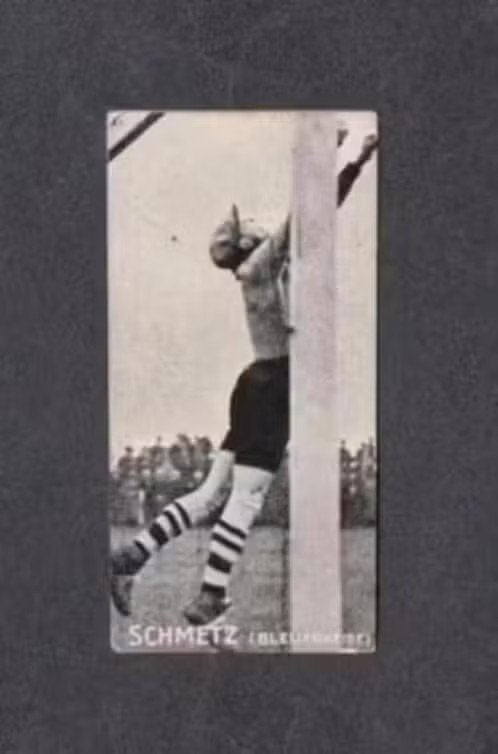 Voetbalplaatje Schmetz Bleijerheide Kerkrade Jaren 20/30., Ophalen of Verzenden, Zo goed als nieuw