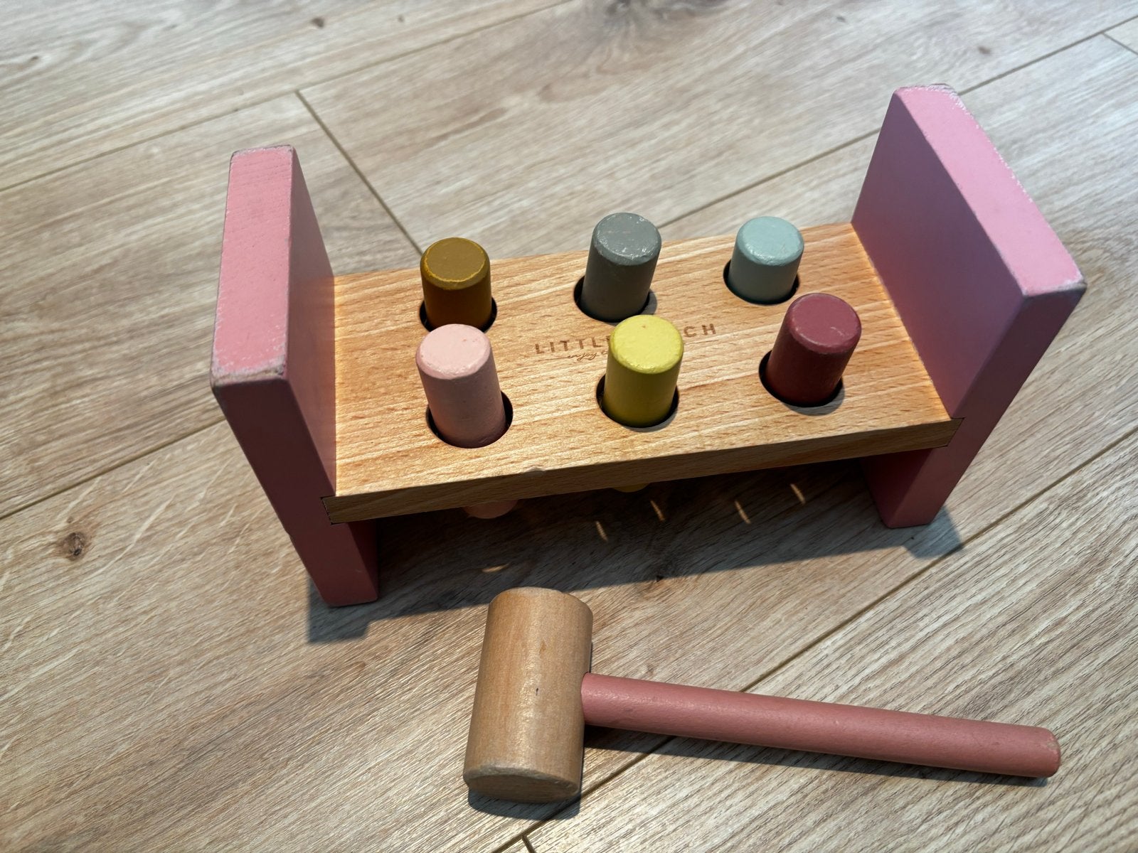 Little Dutch Houten Hamertje Tik Speelgoed, Ophalen of Verzenden, Gebruikt, Overige typen