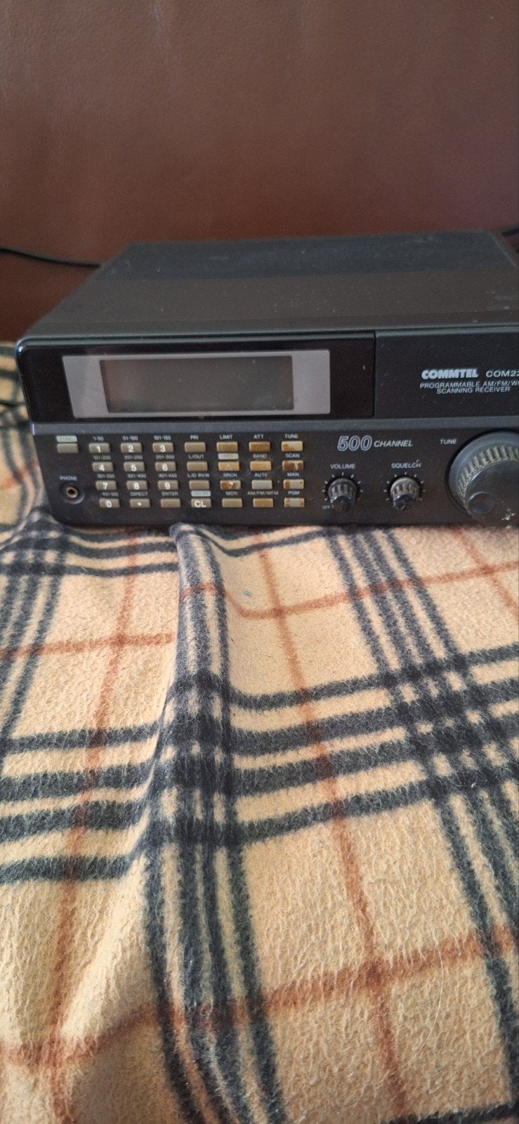 CommTel COM22 Programmable AM/FM/W Scanning Receiver, Telecommunicatie, Ophalen, Gebruikt, 500 kanalen of meer