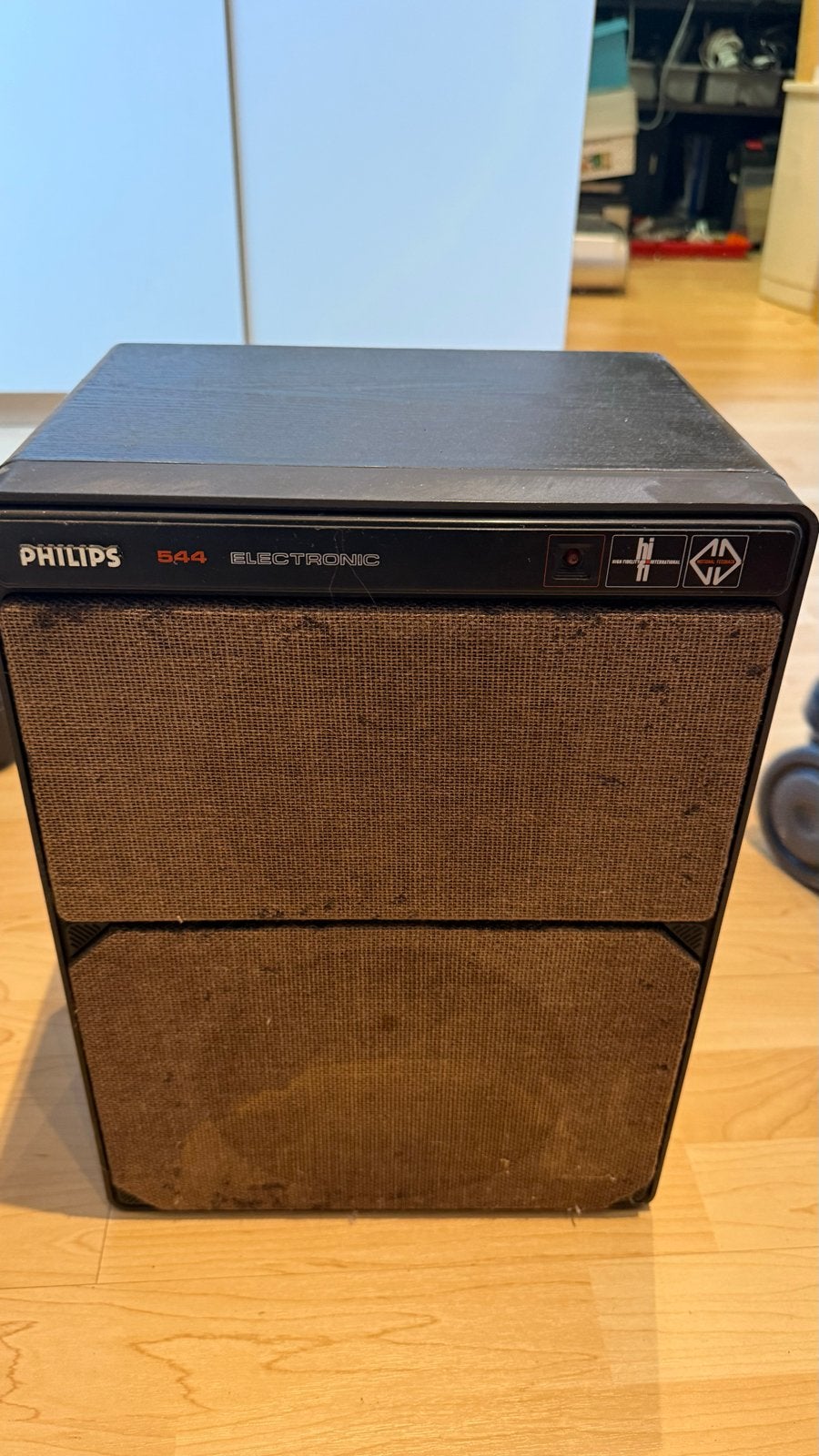 Philips MFB 544 Electronic speakers (2 stuks), Stereo speakers, Philips, Gebruikt, Ophalen of Verzenden