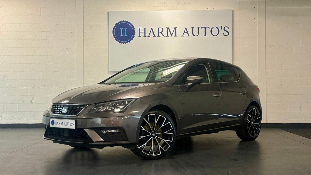 SEAT Leon 1.4 EcoTSI Xcellence Business Navi / Keyless / Cru, 1141 kg, Gebruikt, Zwart, 4 cilinders