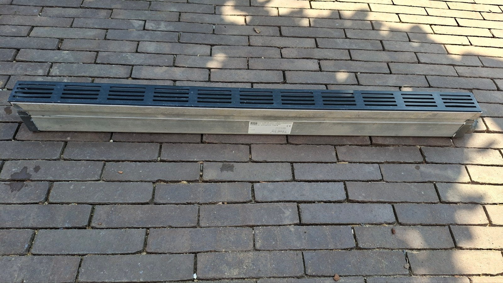 ACO Slimline Goot - Afvoergoot met rooster (100x6x10cm), Ophalen of Verzenden, Gebruikt, Minder dan 2 meter, Afvoer