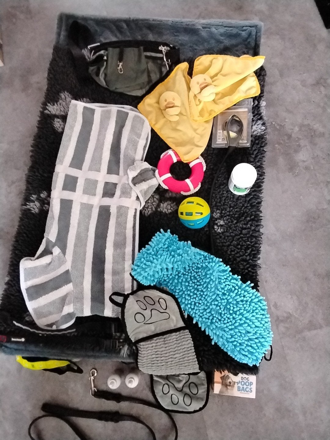 BingoPaw orthopedisch hondenmatras 75x115 z.g.a.n, Dieren en Toebehoren, Ophalen of Verzenden, Zo goed als nieuw, Overige