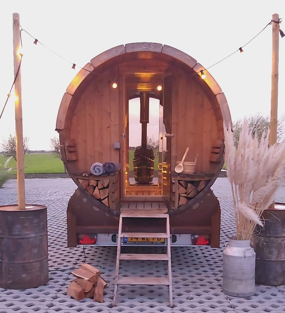 Sauna te huur! - Mobiele Sauna's huren!, Ophalen of Verzenden, Nieuw, Overige