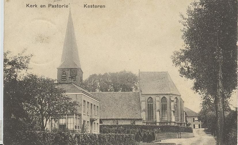 Kesteren Kerken 29, Verzamelen, Verzenden, Voor 1920, Gelopen, Noord-Brabant
