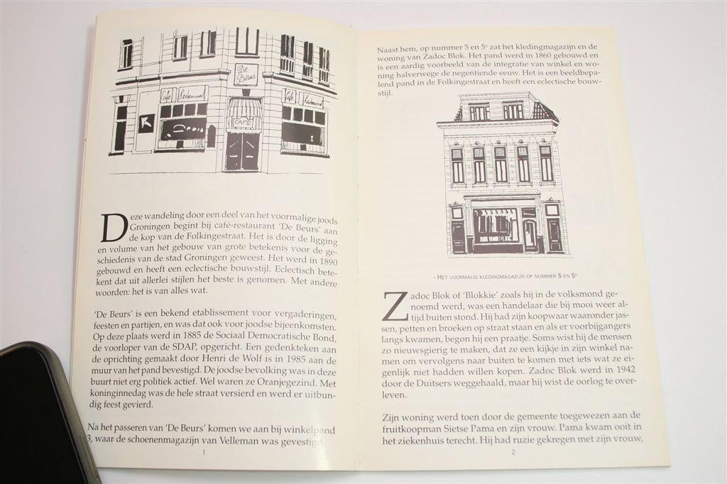 De Folkingestraat — Historische Wandeling [Joods Groningen], Boeken, Ophalen of Verzenden, Gelezen