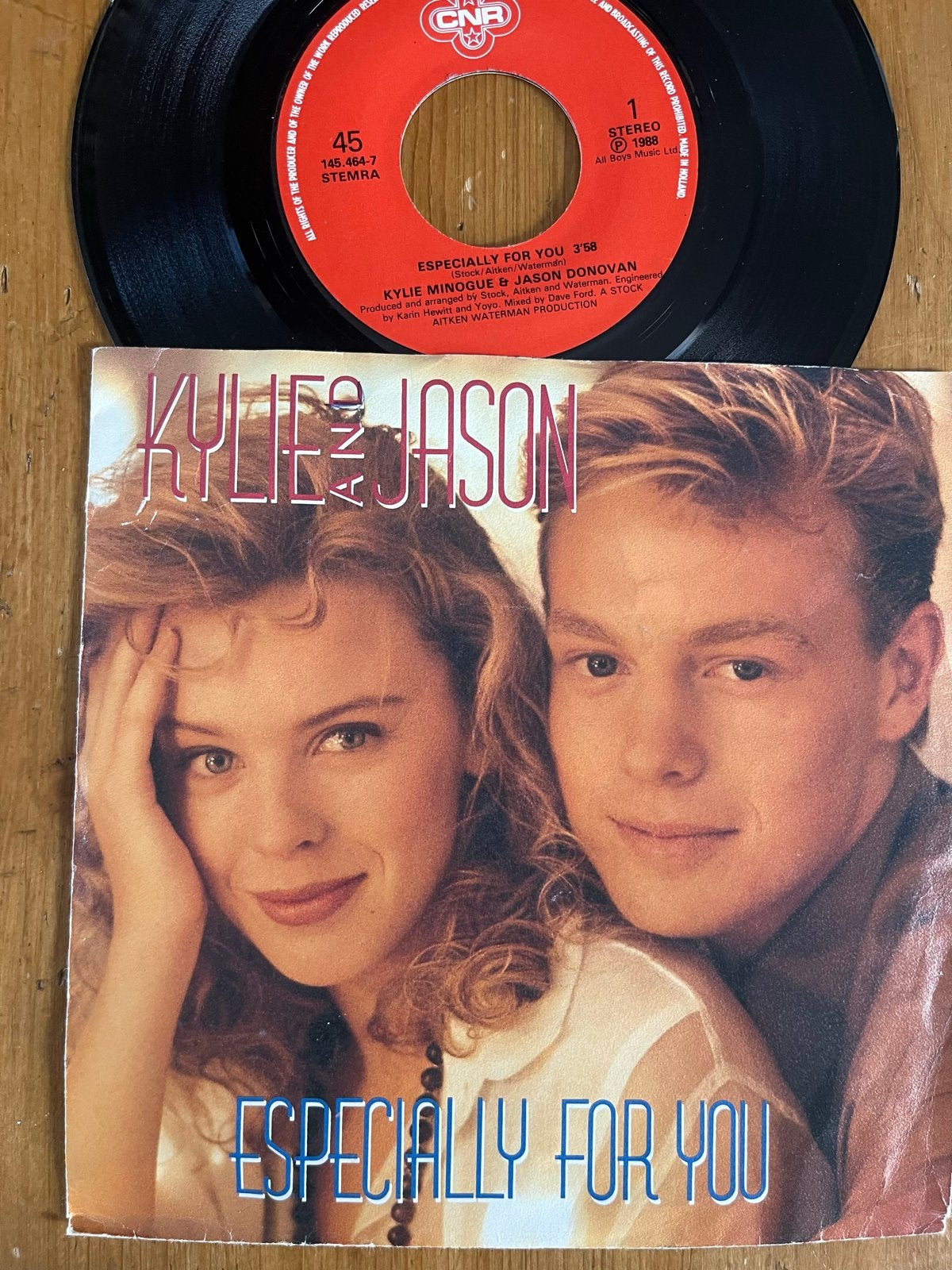 Kylie Minogue & Jason Donovan - Especially For You 7", Ophalen of Verzenden, 7 inch, Pop