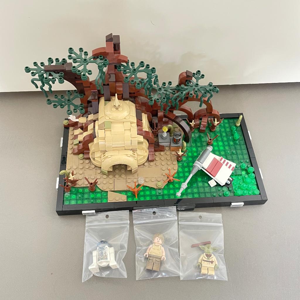 Lego Star Wars 75330 Dagobah Jedi Training Diorama, Ophalen of Verzenden, Zo goed als nieuw, Lego