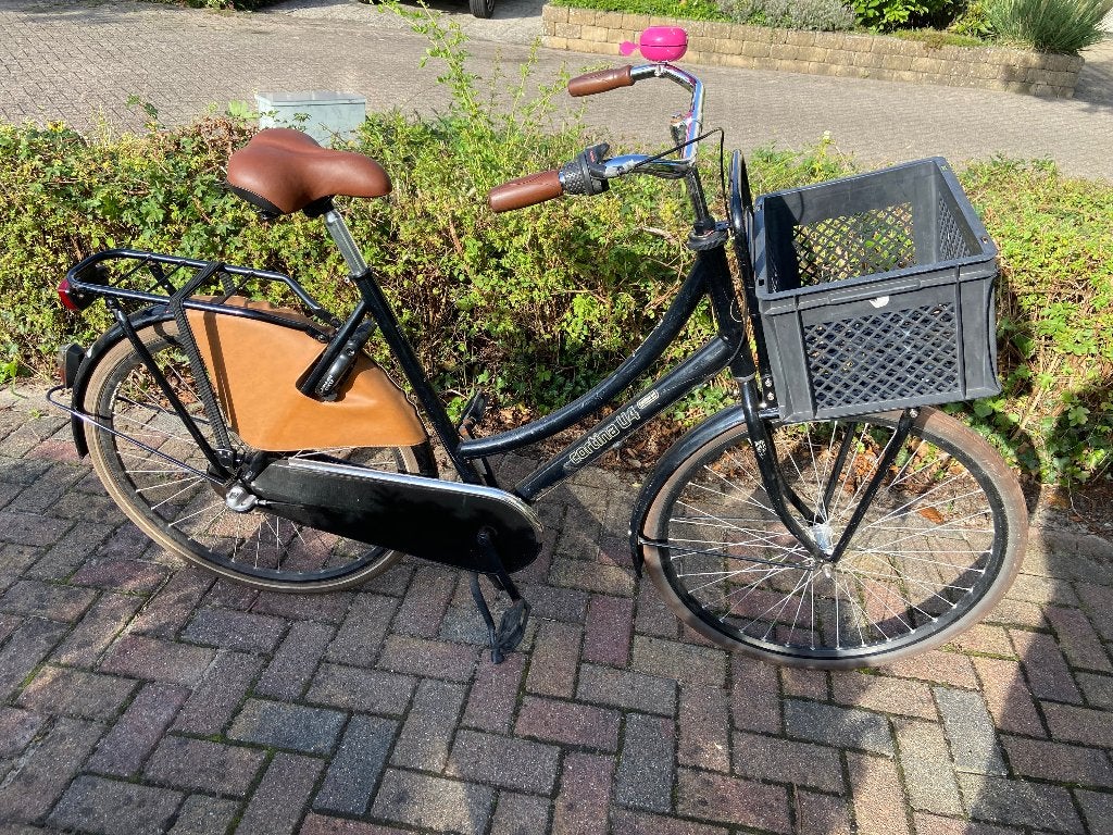 Cortina U4 damesfiets, Ophalen, Terugtraprem, Gebruikt, Versnellingen