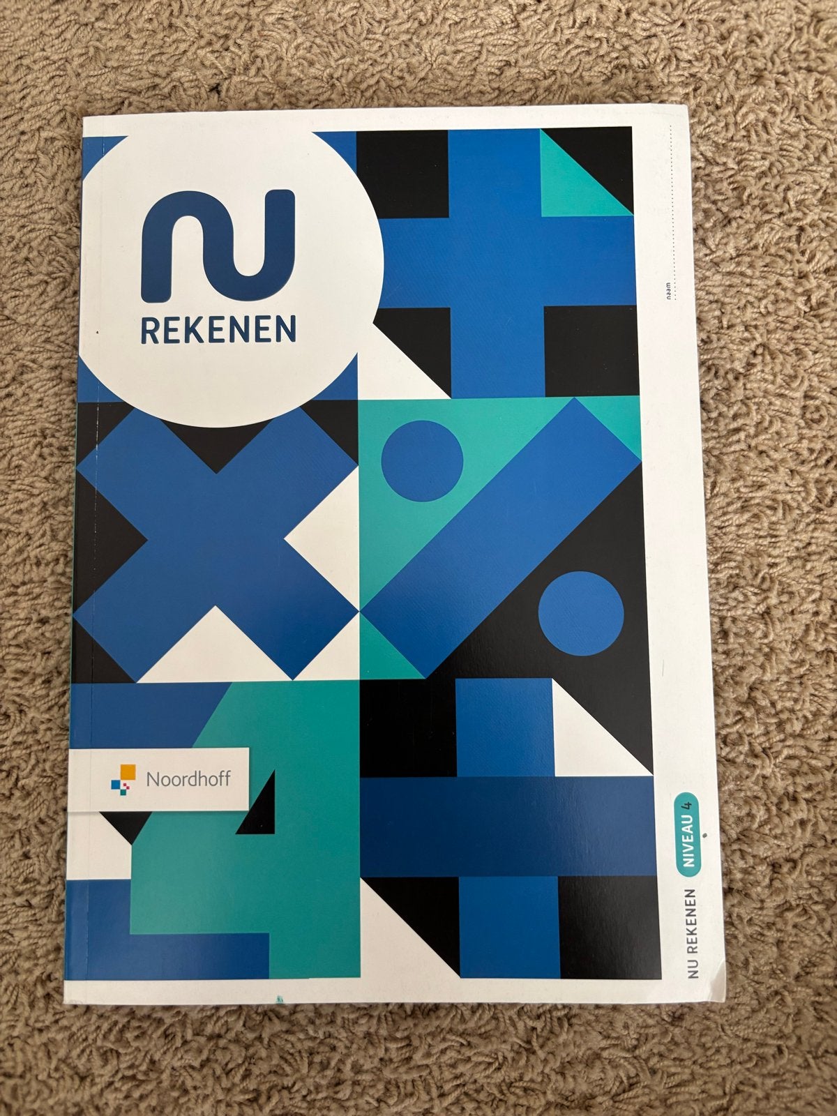 Nu Rekenen Niveau 4 - Noordhoff, Boeken, Ophalen of Verzenden, Gelezen, VMBO, Overige vakken
