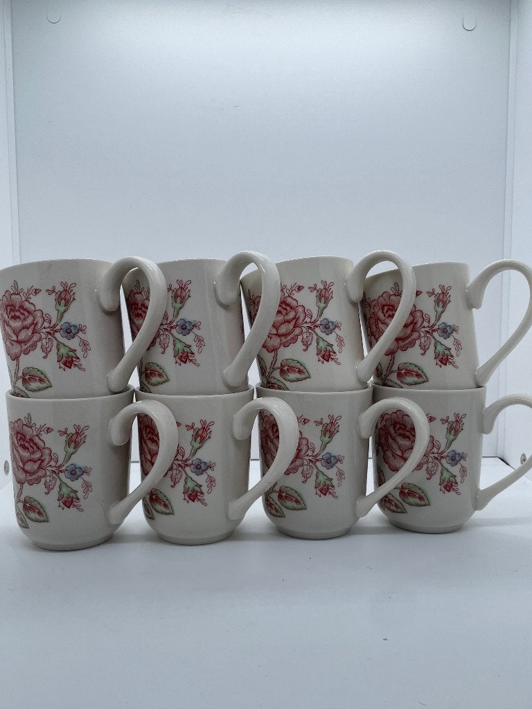 Johnson Bros Rose Chintz minimokken, Gebruikt, Overige merken, Ophalen of Verzenden, Overige stijlen