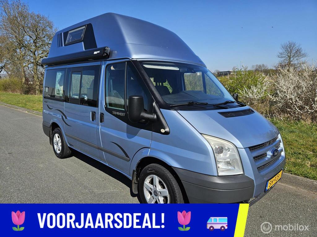 Westfalia TRANSIT-NUGGET buscamper 140PK ☆Euro4, Airco☆, Buscamper of Camperbus, Bedrijf, Westfalia, Koelkast