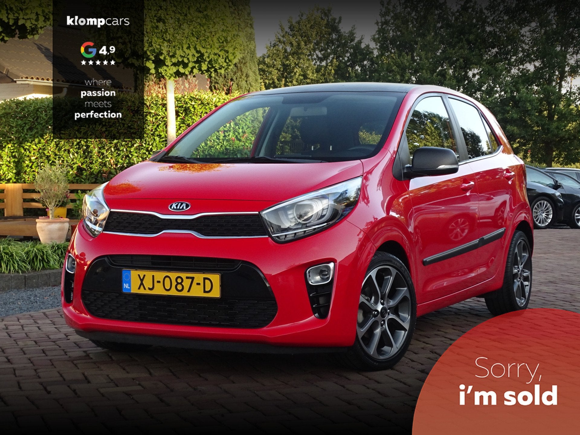 Kia Picanto 1.0 CVVT Design Edition | Carplay | Leer | Uniek, Auto's, Voorwielaandrijving, Gebruikt, Euro 6, Start-stop-systeem