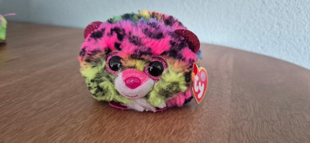 Ty knuffel Dotty - Zo goed als nieuw, Overige karakters, Overige typen, Ophalen of Verzenden, Meerkleurig