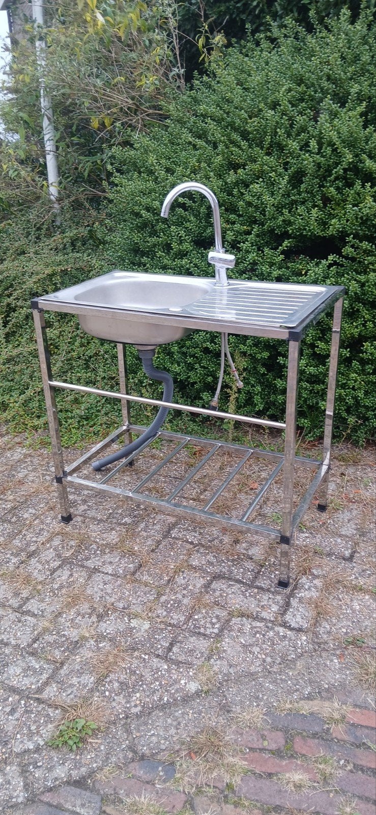 bijkeuken wastafel, Ophalen, Gebruikt