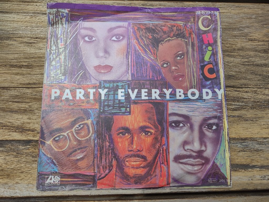 Single - Chic - Party everybody, Cd's en Dvd's, Ophalen of Verzenden, Zo goed als nieuw, Dance en House