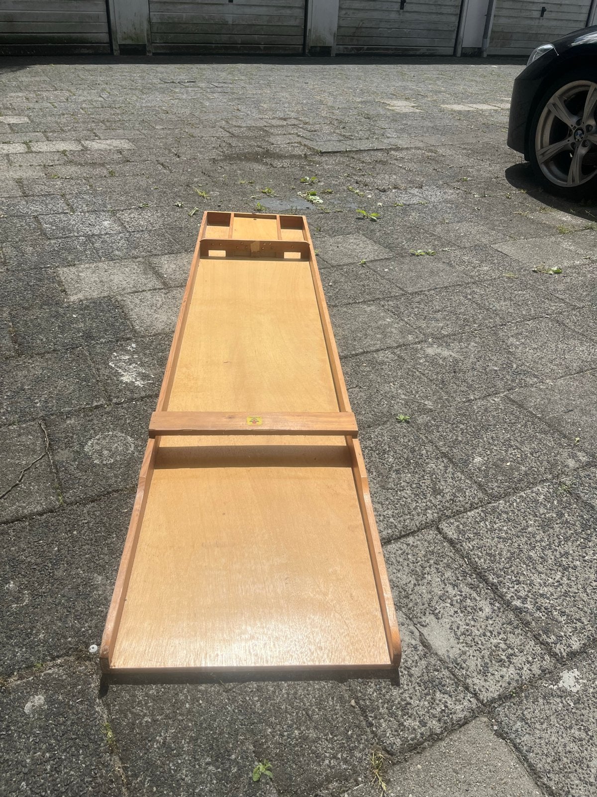 Sjoelbak - Klassiek houten spel voor jong en oud, Vijf spelers of meer, Ophalen, Gebruikt