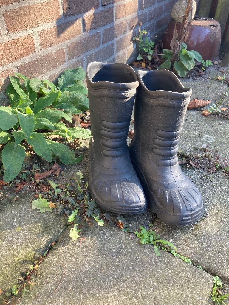CROCS laarzen M8 W10 zwart, Crocs, Zwart, Boots, Ophalen of Verzenden