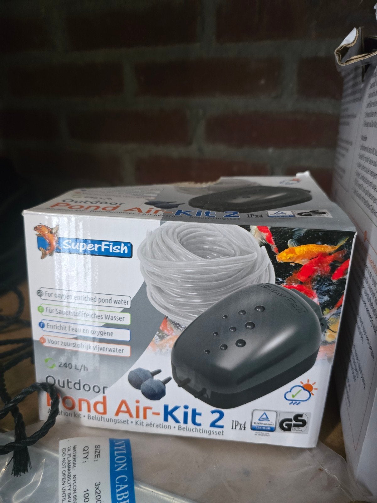 Luchtpomp pond air-kit 2, Overige soorten