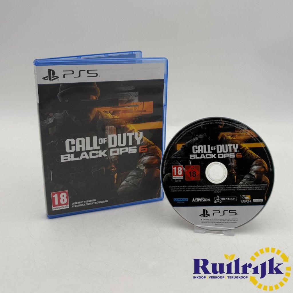 Call of Duty Black Ops 6 - Sony Playstation 5 Game, Sony, Zo goed als nieuw, Support@sony.com, 1-7-1 Konan, Minato-ku
Tokyo 108-0075
Japan