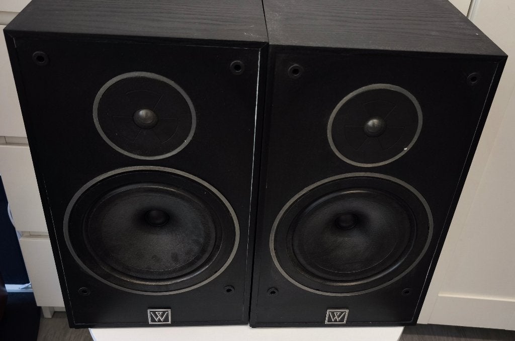 Legendary British Wharfedale 505.2 speakers (Made in the UK), Stereo speakers, Gebruikt, 60 tot 120 watt, Ophalen