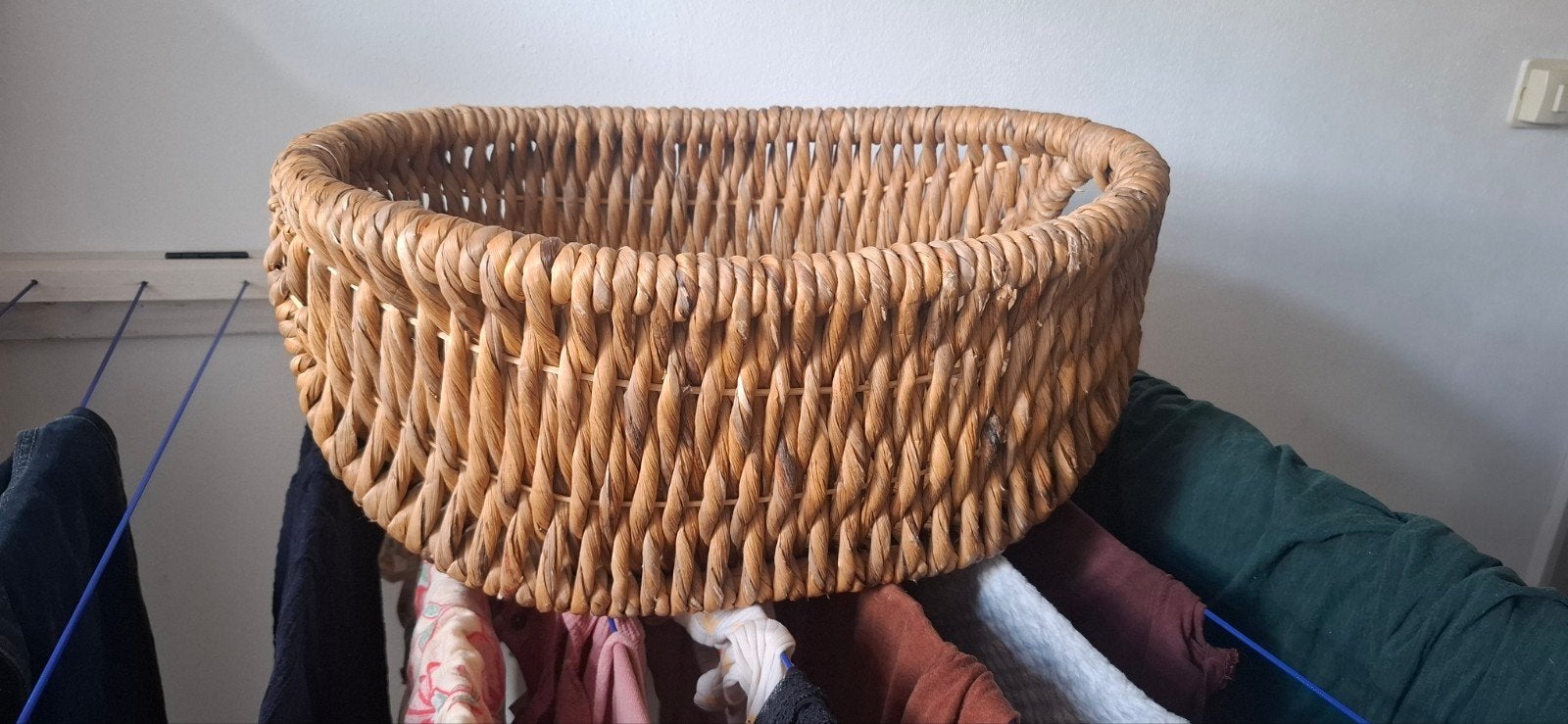 Hele grote stevige Mand, Ophalen of Verzenden, Rond, Riet