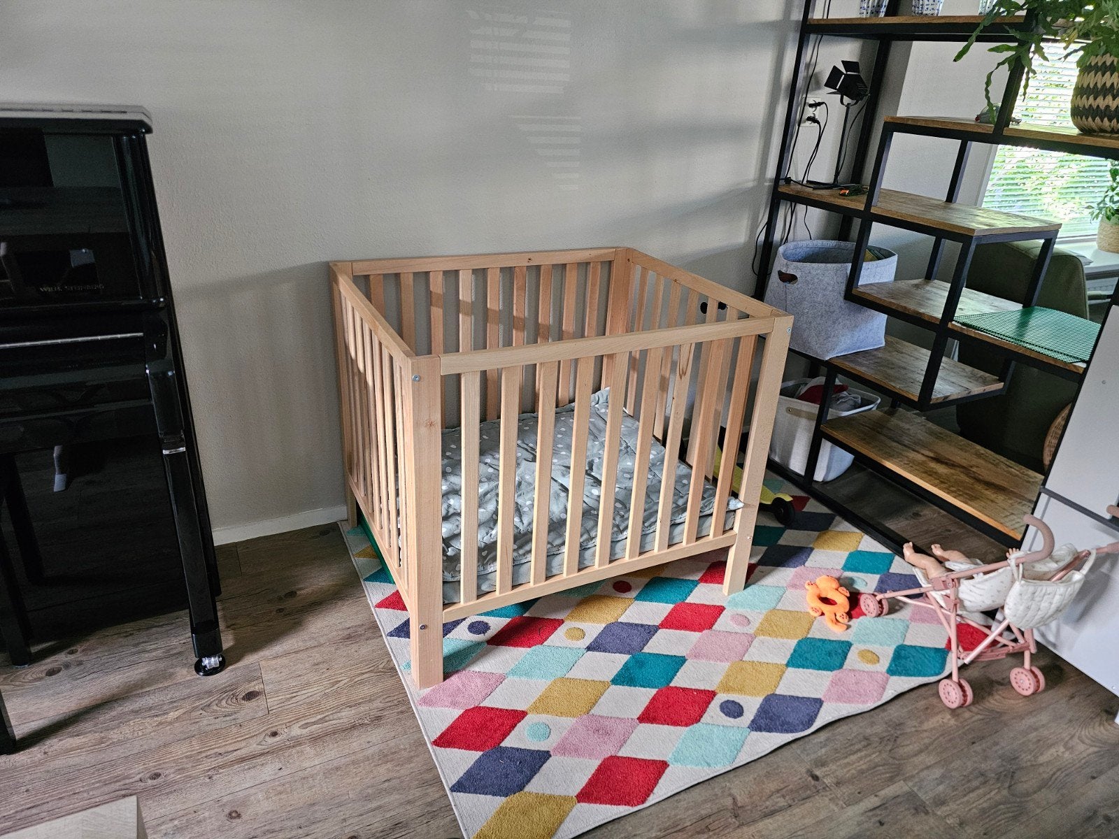 Box met verstelbare bodem 100x80, Ophalen, Gebruikt, Boxkleed