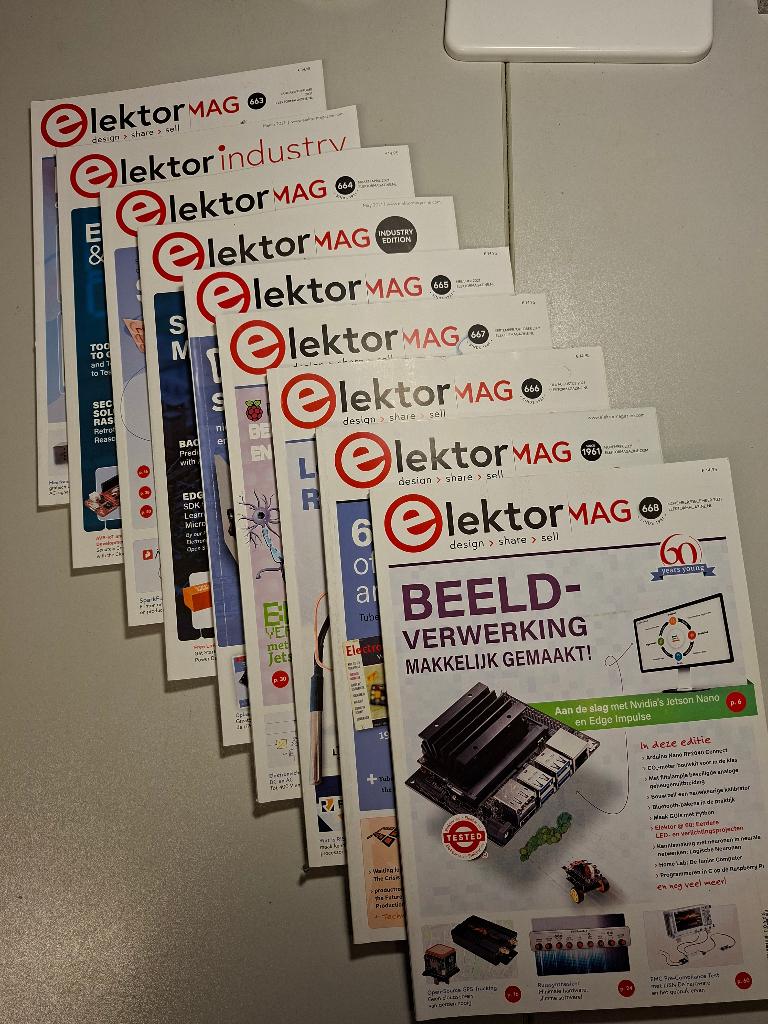 Tijdschrift Elektor / Elektuur 2021, Boeken, Ophalen of Verzenden, Zo goed als nieuw, Wetenschap en Natuur