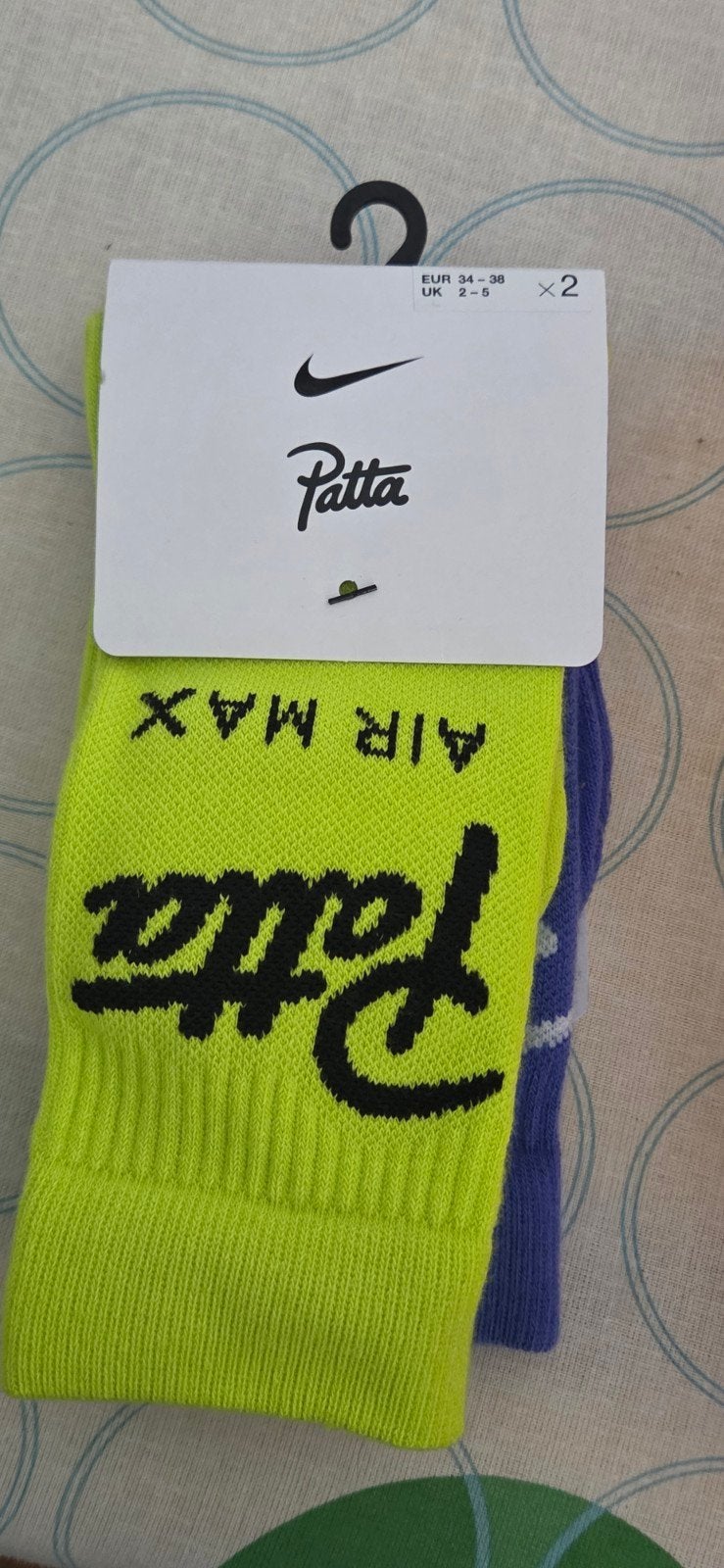 Nike Patta Air Max sokken - Nieuw, Overige kleuren, Nike Patta, Maat 35 t/m 38, Nieuw