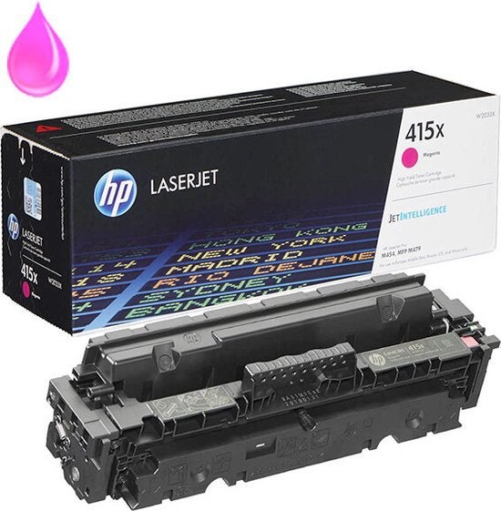 HP 415X Toner - Magenta, Ophalen of Verzenden, Nieuw, Toner