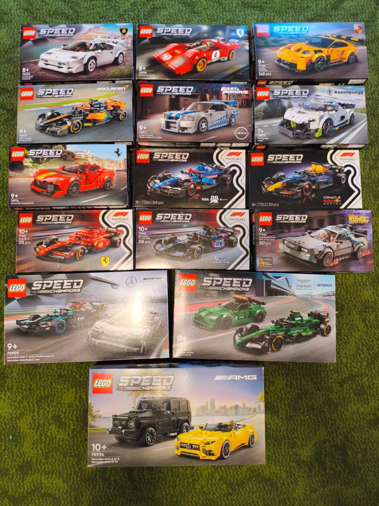 Te koop Lego speed champions set, Lego, Complete set, Speed Champions, Ophalen of Verzenden