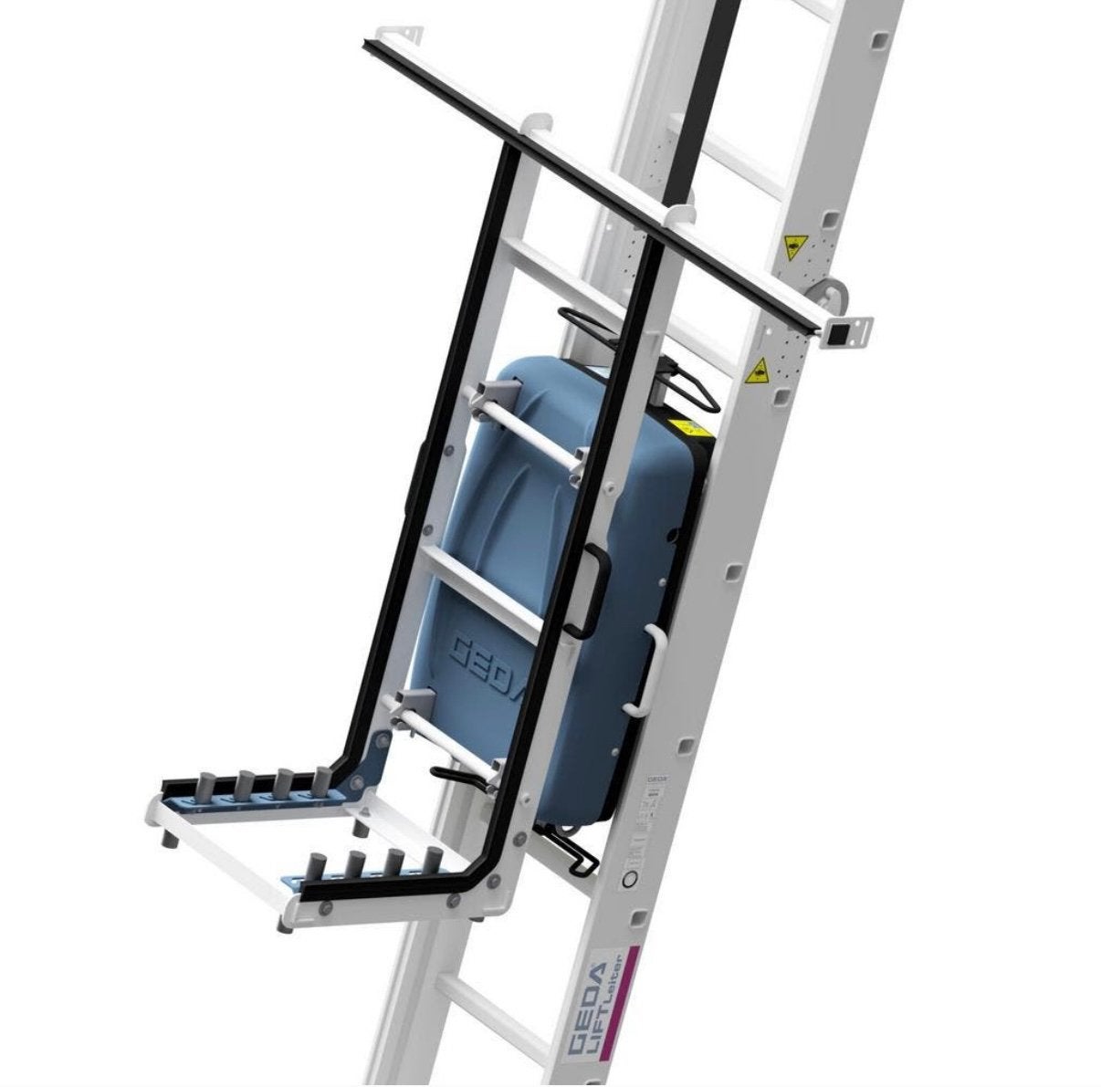 Geda acculift pannenlift/ladderlift 11,25 meter hoog!, Ophalen of Verzenden, Zo goed als nieuw, 4 meter of meer