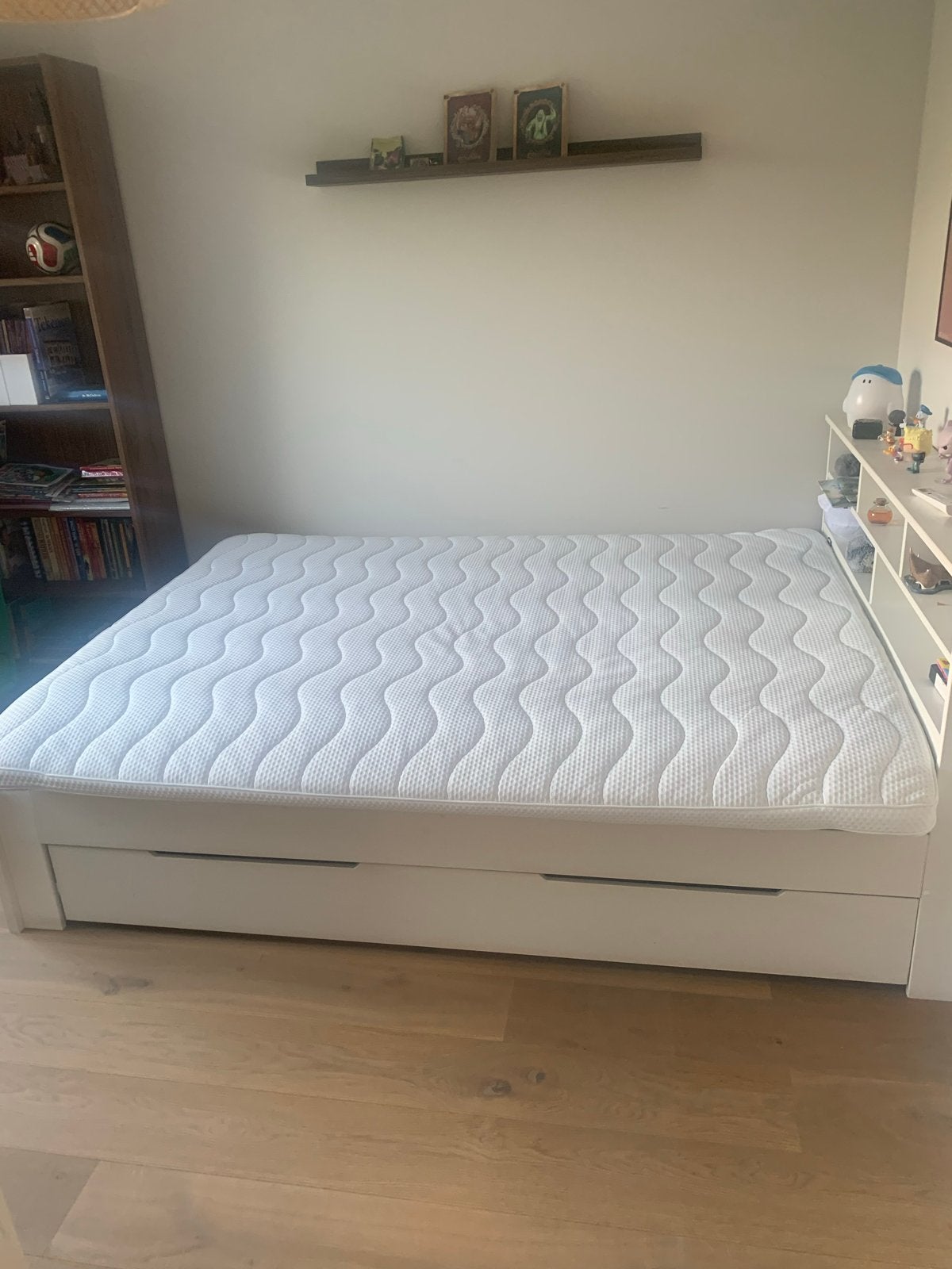 Ikea Topper Norrsele 160x200x7 cm *zgan*, Ophalen, Tweepersoons, Zo goed als nieuw, Matras
