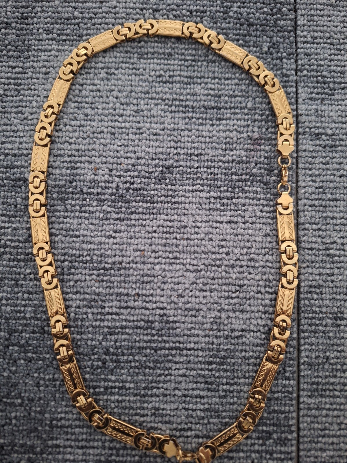 Koningsketting, Sieraden, Tassen en Uiterlijk, Ophalen of Verzenden, Zo goed als nieuw, Zilver, Overige materialen