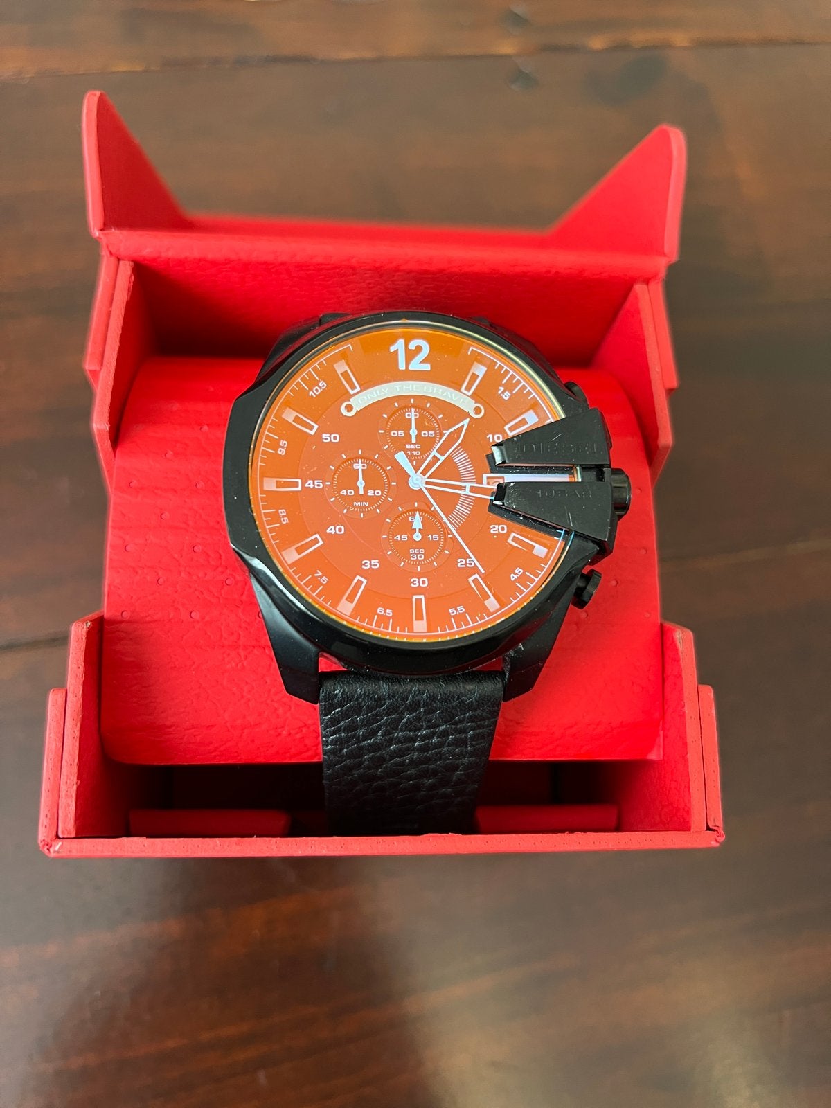 Diesel Herenhorloge - DZ4323 - ZGAN, Overige merken, Leer, Staal, Polshorloge