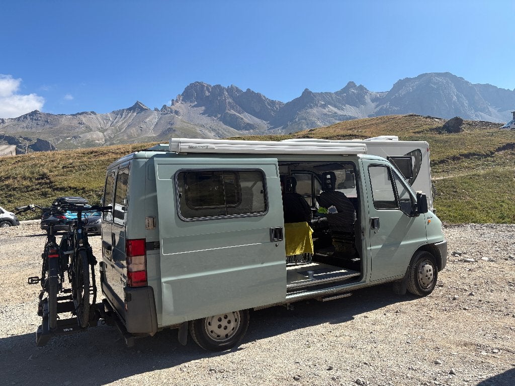 Fiat Ducato 2.5 TDI Camper - Goed Onderhouden, Reservewiel, Fiat, Tot en met 2, Luifel
