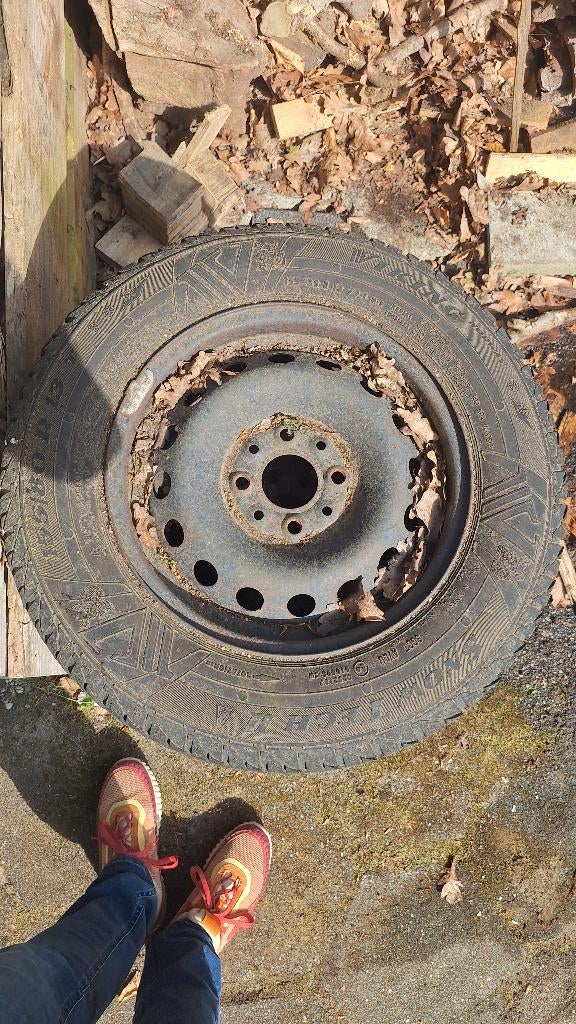 Winter en zomerbanden  fiat panda 4/6mm profiel, Auto-onderdelen, Banden en Velgen, Ophalen, Gebruikt, 155 mm, 13 inch