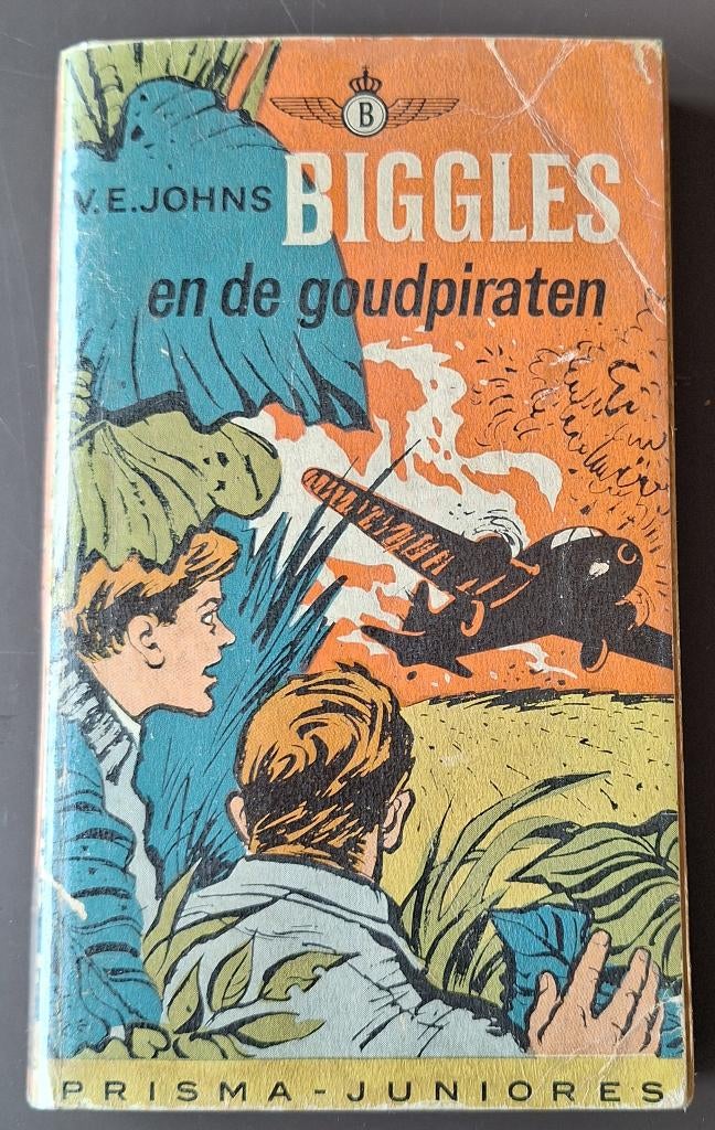Biggles en de goudpiraten - J 183, Boeken, Detectives, Ophalen of Verzenden, Gelezen, W.E. Johns