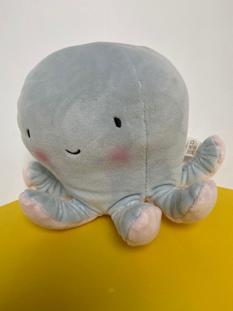 K2497 H&M octopus blauw roze, Kinderen en Baby's, Speelgoed | Knuffels en Pluche, Ophalen of Verzenden, Zo goed als nieuw, Overige typen