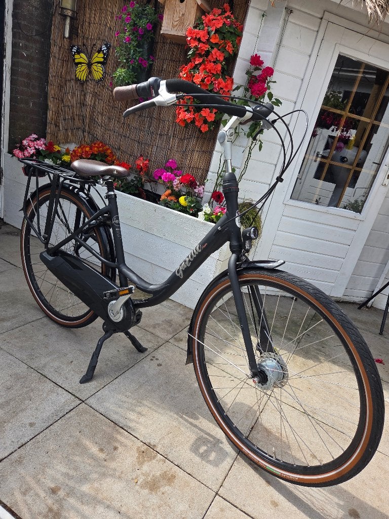 Gazelle Bloom C7 moederfiets, Ophalen, 47 tot 50 cm, Dubbele standaard, Zo goed als nieuw
