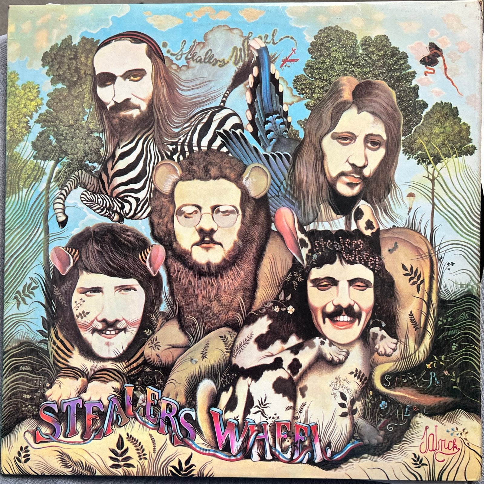 Stealers Wheel LP - Originele UK  persing uit 1972, Cd's en Dvd's, LP, Gebruikt, Pop, Originele persing