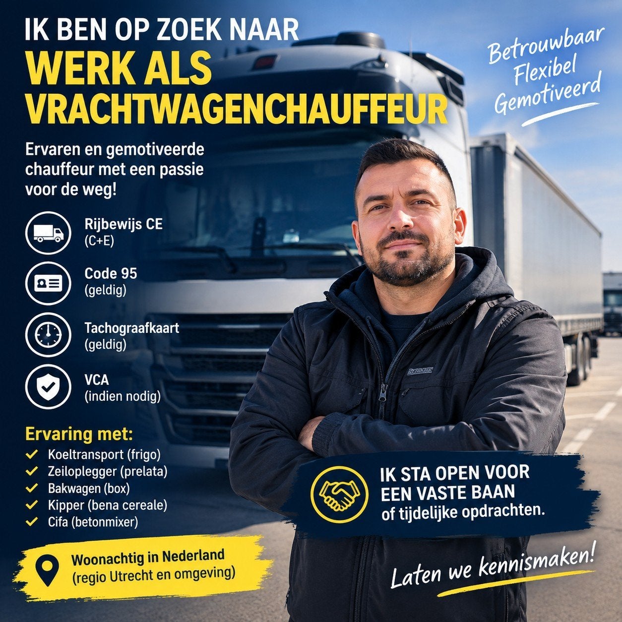 Ik zoek voor werk