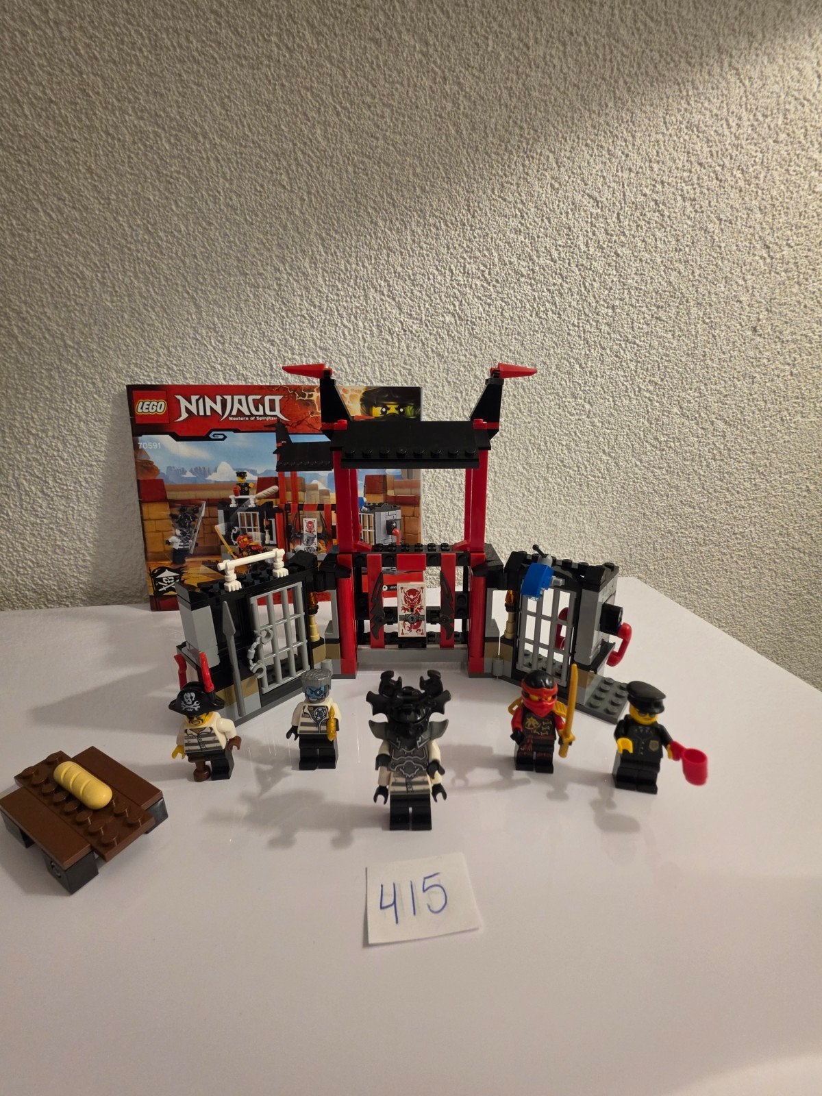 Lego Ninjago Masters of Spinjitzu 70591, Ophalen of Verzenden, Zo goed als nieuw